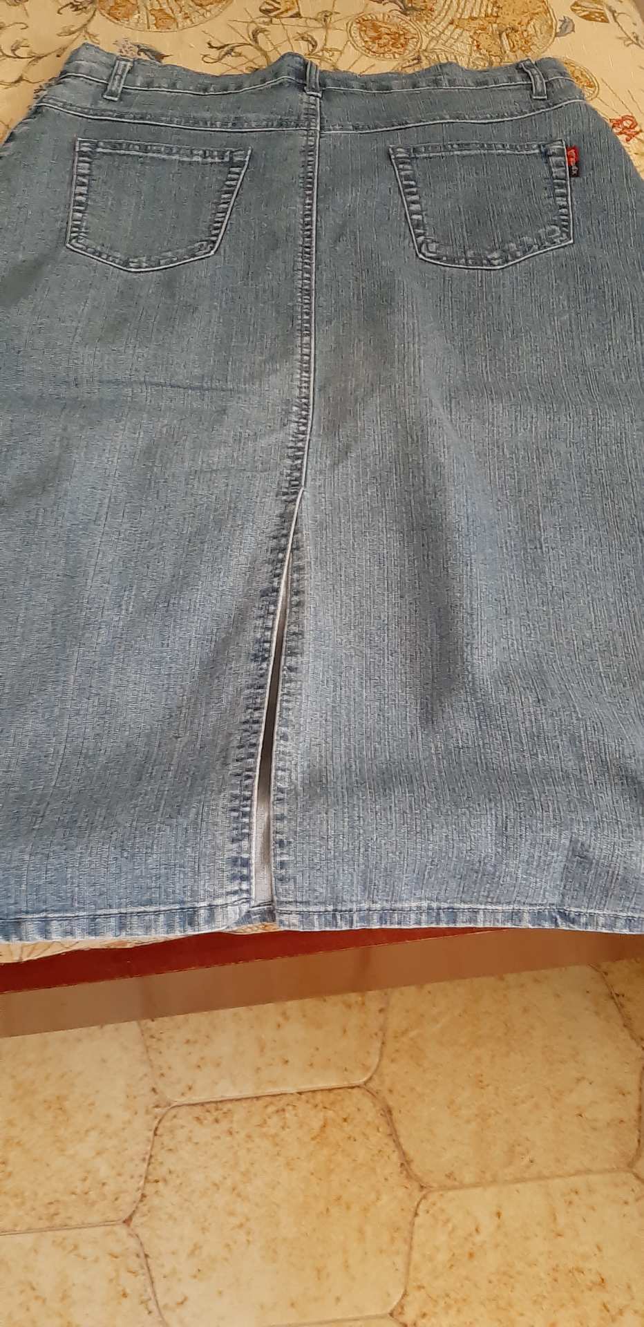 RE&X Gonna jeans blu chiaro da scambiare - Gonne a Taranto - foto 2
